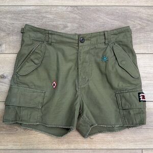 Vintage Ralph‎ Lauren Beaded Cargo Shorts